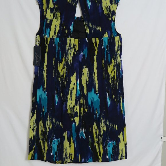 NWT 81 Poppies Alexis 100% Silk Lined Dress Size S Made in USA MSRP $297 - Picture 5 of 7